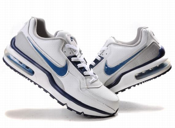 New Men'S Nike Air Max Ltd Black/ White/Dodgerblue